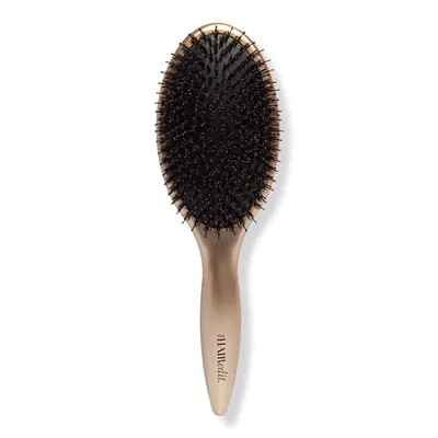The Hair Edit Gold Finish & Shine Boar Bristle Brush
