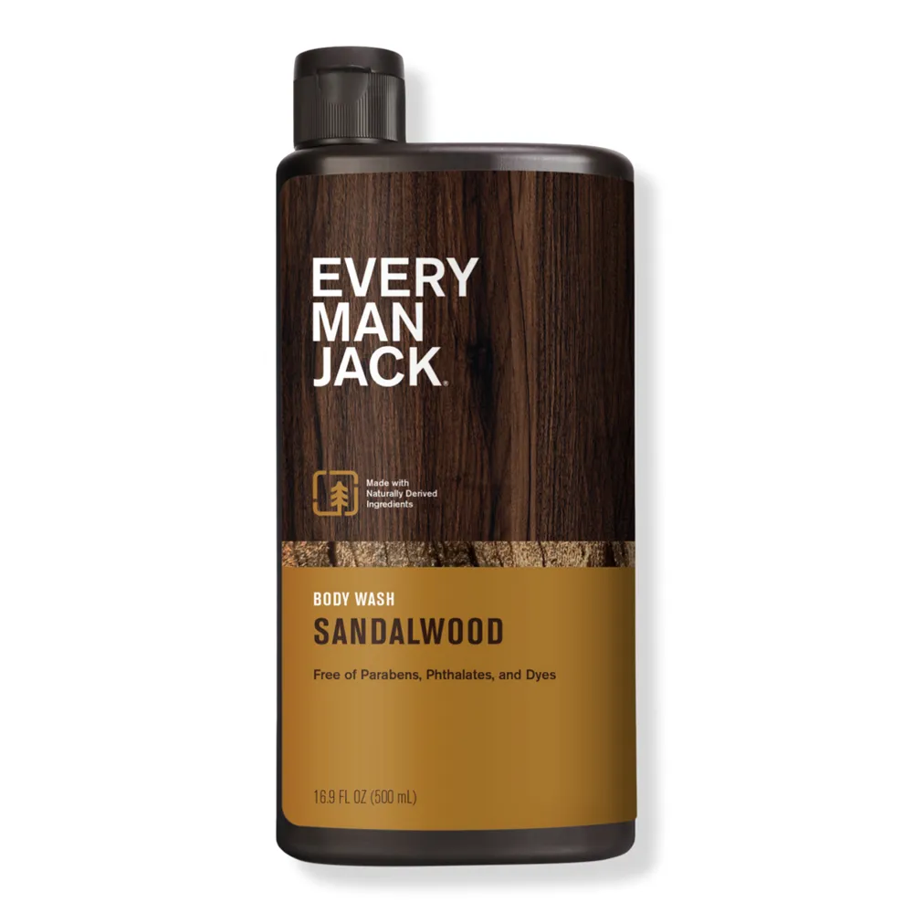 Every Man Jack Sandalwood Men's Hydrating Body Wash