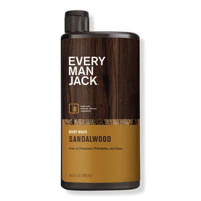 Every Man Jack Sandalwood Men's Hydrating Body Wash