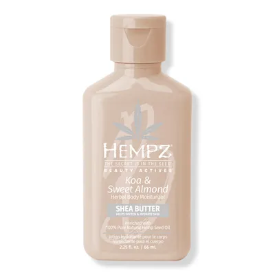 Hempz Koa & Sweet Almond Herbal Body Moisturizer - oz