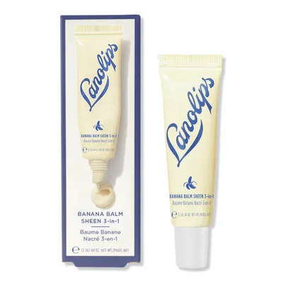 Lanolips Banana Balm Sheen 3-in-1