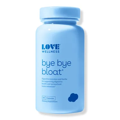 Love Wellness Bye Bye Bloat: Debloating Capsules - 60 ct