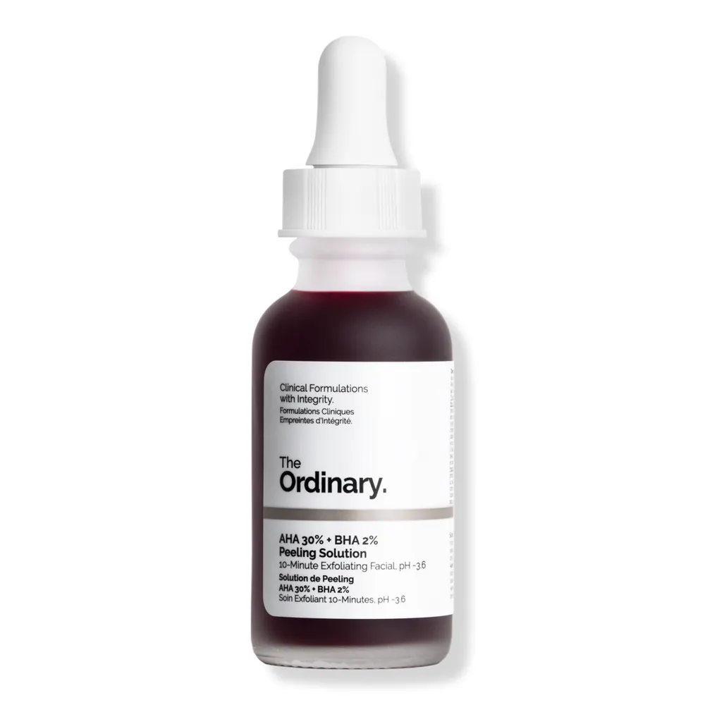 The Ordinary AHA 30% + BHA 2% High-Strength Peeling Solution for Brightening
