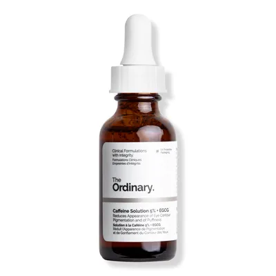 The Ordinary Caffeine Solution 5% + EGCG Depuffing Eye Serum for Dark Circles