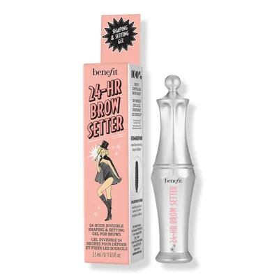 Benefit Cosmetics 24-HR Brow Setter Clear Eyebrow Gel with Lamination Effect Mini - 0.11 oz