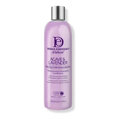 Design Essentials Agave & Lavender Moisturizing & Detangling Conditioner - Lavender