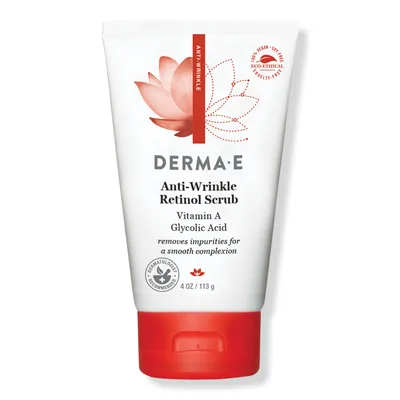DERMA E Anti-Wrinkle Retinol Scrub with Glycolic Acid