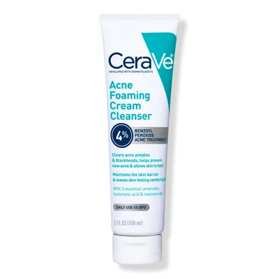 CeraVe Acne Foaming Cream Cleanser