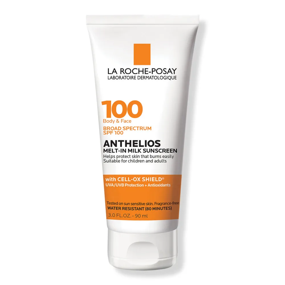 La Roche-Posay Anthelios Melt-in Milk Body & Face Sunscreen Lotion SPF 100 - oz