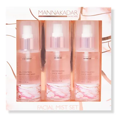 MANNA KADAR BEAUTY Ready, Set, Refresh 3pc Facial Mist Set