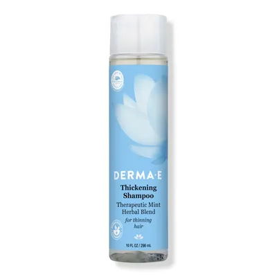 DERMA E Therapeutic Mint Thickening Shampoo