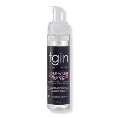 tgin Rose Water Curl Defining Mousse