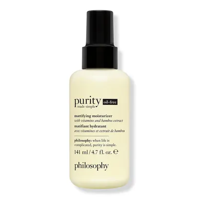 Philosophy Purity Made Simple Oil Free Mattifying Moisturizer