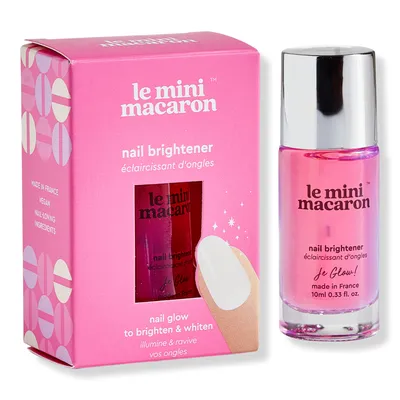 Le Mini Macaron Je Glow! Nail Brightener & Whitener
