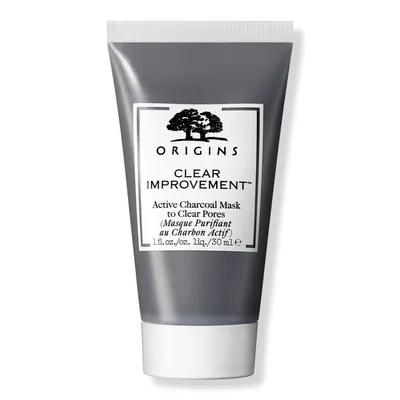 Origins Mini Clear Improvement Active Charcoal Face Mask to Clear Pores - 1.0 oz