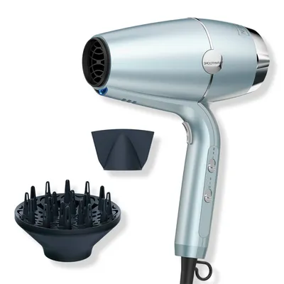 InfinitiPRO By Conair SmoothWrap Hair Dryer with Dual Ion Therapy - Light Metallic