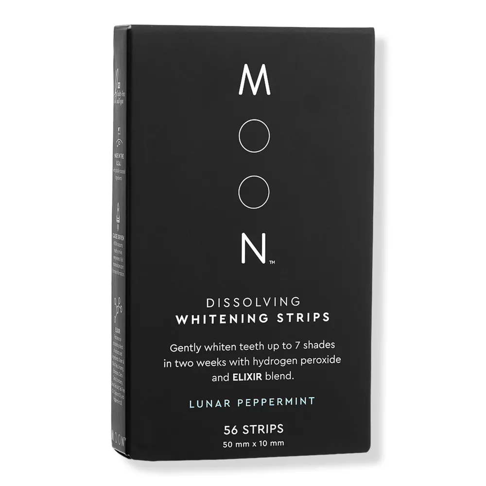 Moon Dissolving Teeth Whitening Strips - Gentle At Home Whitening