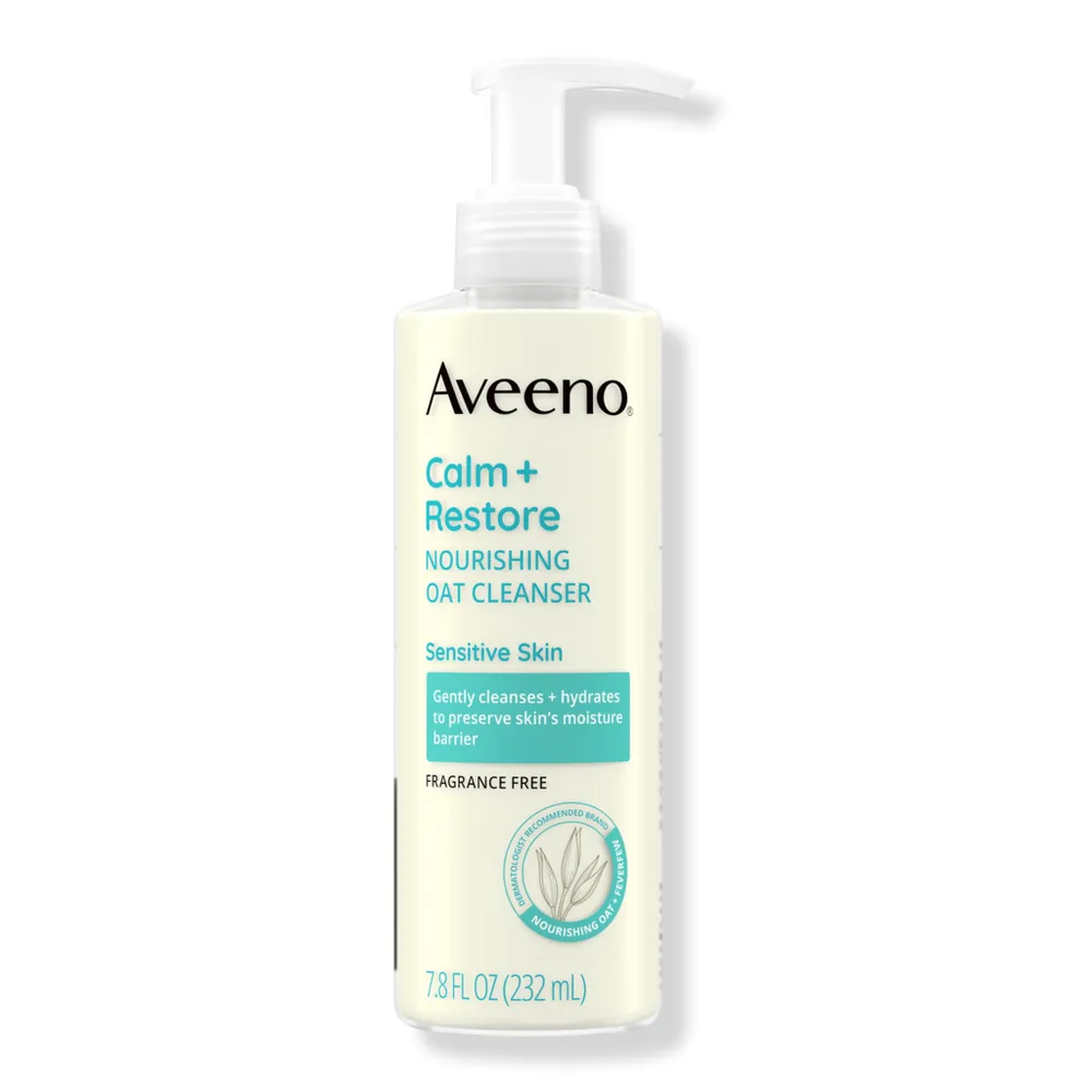 Aveeno Calm + Restore Nourishing Oat Facial Cleanser