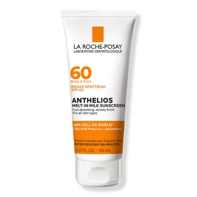 La Roche-Posay Anthelios Melt-In Milk Body and Face Sunscreen SPF 60 - oz