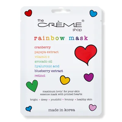 The Creme Shop Rainbow Face Mask