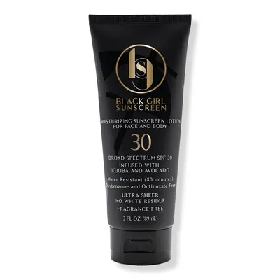 Black Girl Sunscreen Moisturizing Sunscreen Lotion SPF 30 - Fragrance Free