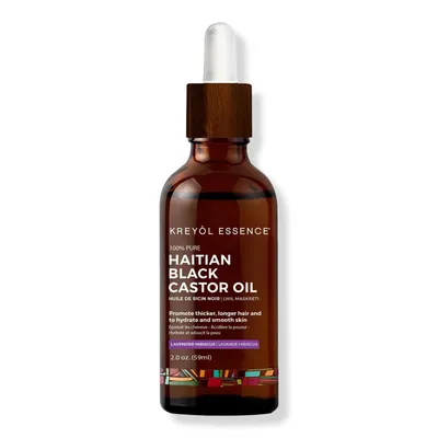 Kreyol Essence Haitian Black Castor Oil - Lavender Hibiscus