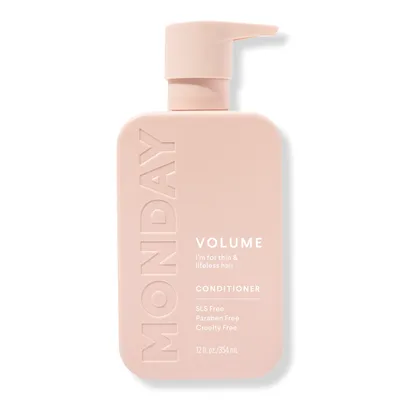 MONDAY Haircare VOLUME Conditioner with Collagen for Thin & Fine Hair - 12.0 oz