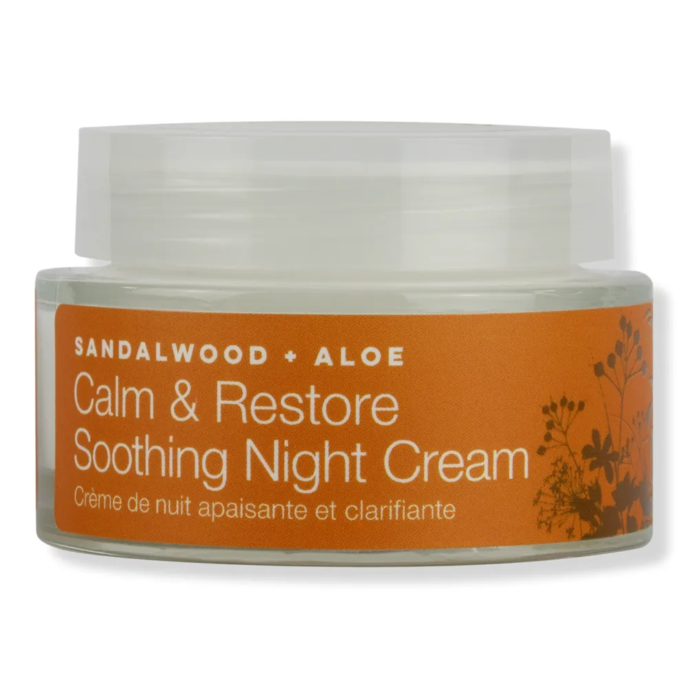 Urban Veda Calm & Restore Sandalwood + Aloe Vera Soothing Night Cream
