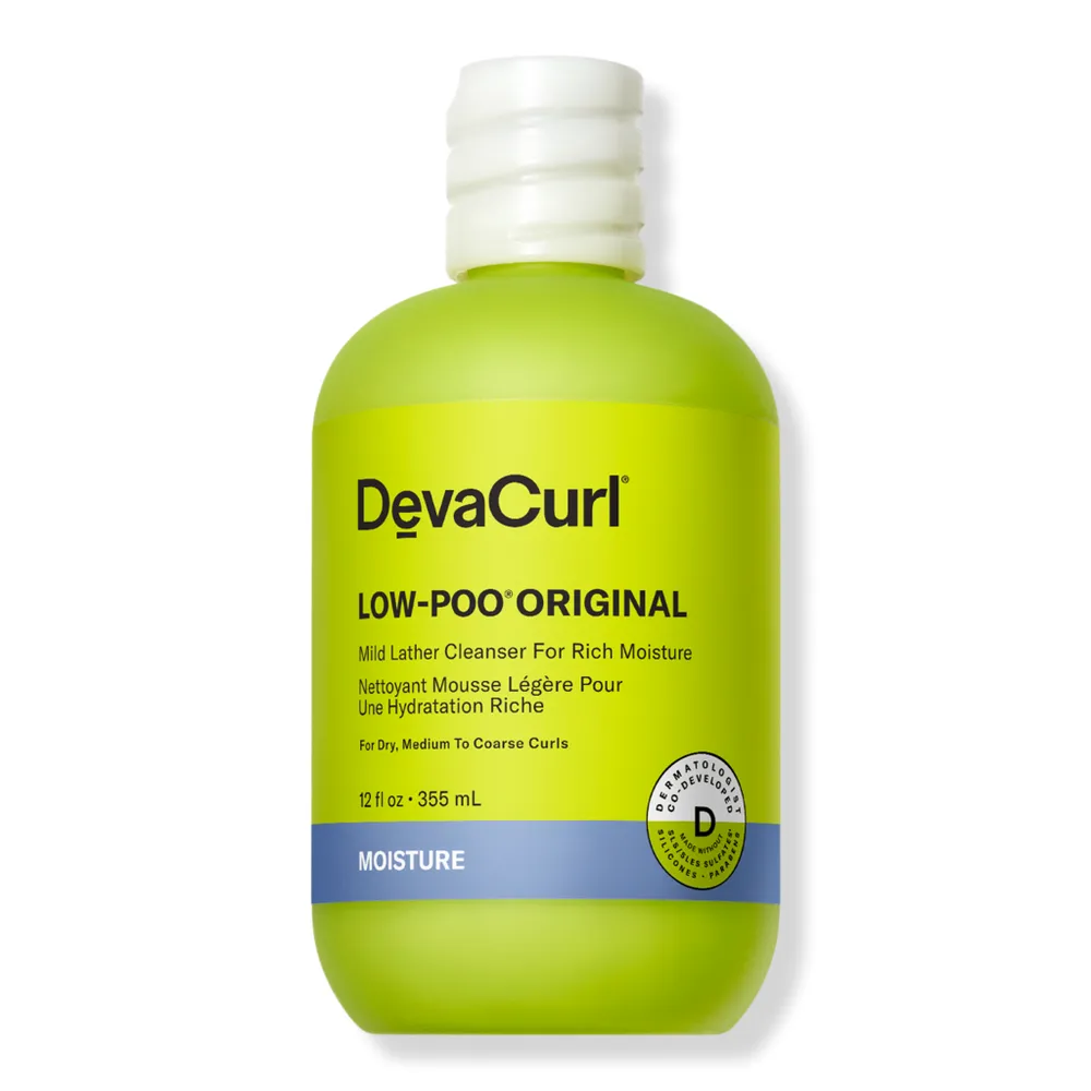 DevaCurl LOW-POO ORIGINAL Mild Lather Cleanser for Rich Moisture - oz
