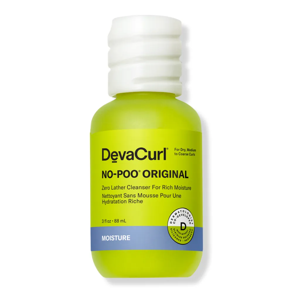 DevaCurl Travel Size NO-POO ORIGINAL Zero Lather Cleanser For Rich Moisture