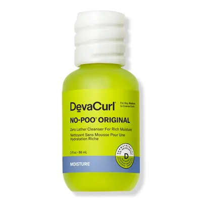 DevaCurl Travel Size NO-POO ORIGINAL Zero Lather Cleanser For Rich Moisture