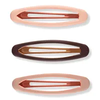 Scunci The Basik Edition Matte Enamel Snap Clips