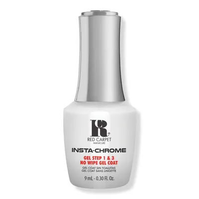 Red Carpet Manicure Insta-Chrome Gel Coat Step 1 & 3