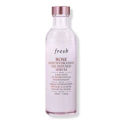 fresh Rose & Squalane Deep Hydration Oil-Infused Serum