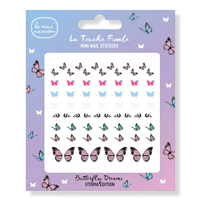 Le Mini Macaron Mini Nail Stickers - Butterfly Dreams Utopia Edition