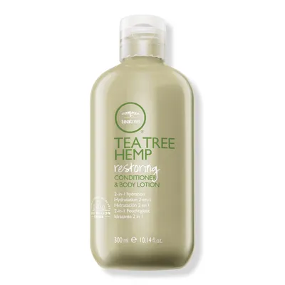 Paul Mitchell Tea Tree Hemp Restoring Conditioner & Body Lotion - oz