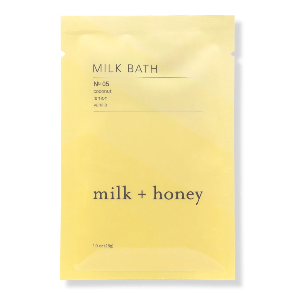 Milk + Honey Lemon, Vanilla Milk Bath No. 05 Packet