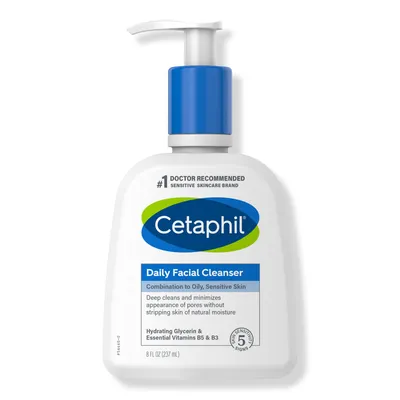 Cetaphil Daily Facial Cleanser, Face Wash for Sensitive Skin - oz