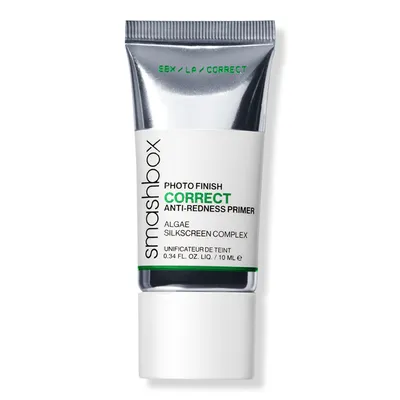 Smashbox Travel Size Photo Finish Correct Anti-Redness Primer - 0.34 oz
