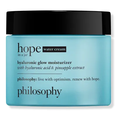 Philosophy Hope In A Jar Water Cream Hyaluronic Glow Moisturizer - 2.0 oz