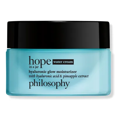 Philosophy Mini Hope In A Jar Water Cream Hyaluronic Glow Moisturizer - 0.5 oz