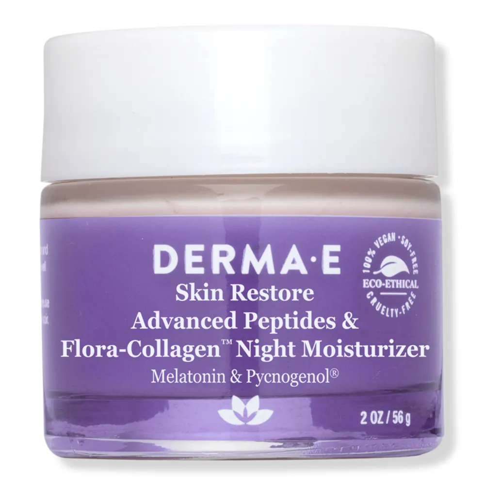 DERMA E Advanced Peptides and Flora-Collagen Night Moisturizer