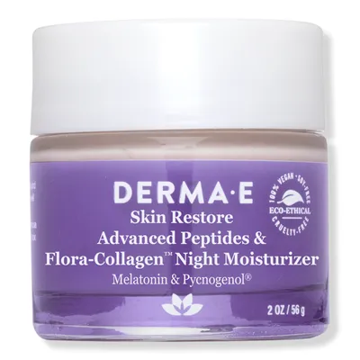 DERMA E Advanced Peptides and Flora-Collagen Night Moisturizer