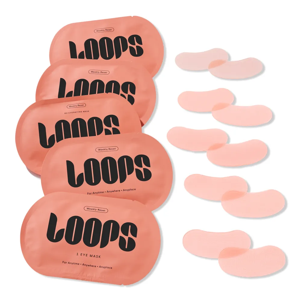 LOOPS Weekly Reset Rejuvenating Eye Mask 5 Piece Set - 5 ct
