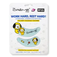 The Creme Shop Work Hard, Rest Hard! BT21 Chimmy Hydrogel Under Eye Patches