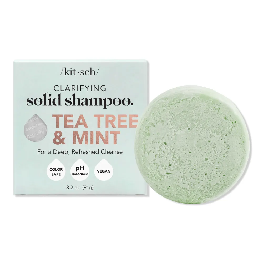 Kitsch Tea Tree & Mint Clarifying Hair Shampoo Bar
