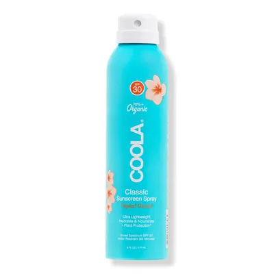 COOLA Classic Body Organic Sunscreen Spray SPF 30 Tropical Coconut