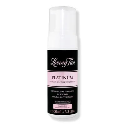Loving Tan Platinum Ultimate Self Tanning Mousse - oz