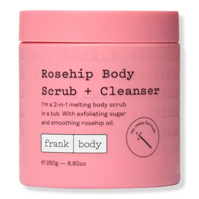 frank body Rosehip Body Scrub + Cleanser
