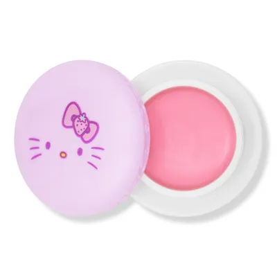 The Creme Shop Hello Kitty Strawberry Rose Latte Macaron Lip Balm - Strawberry Rose Latte